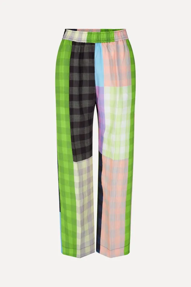 Stine Goya Pants Debra Pants 8211 Check 8211 Women
