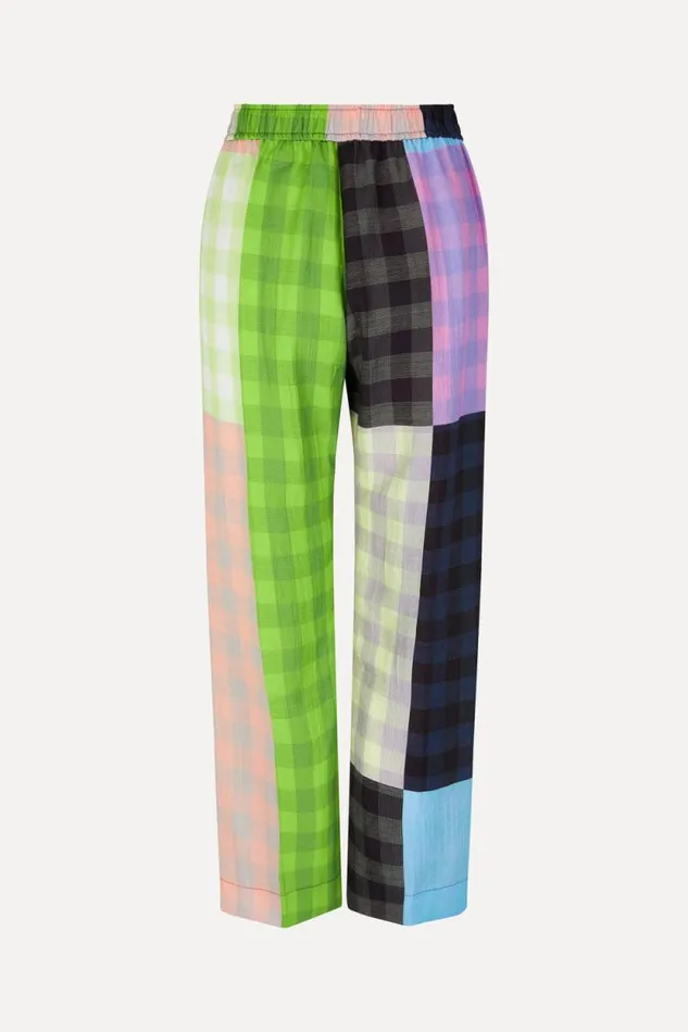 Stine Goya Pants Debra Pants 8211 Check 8211 Women