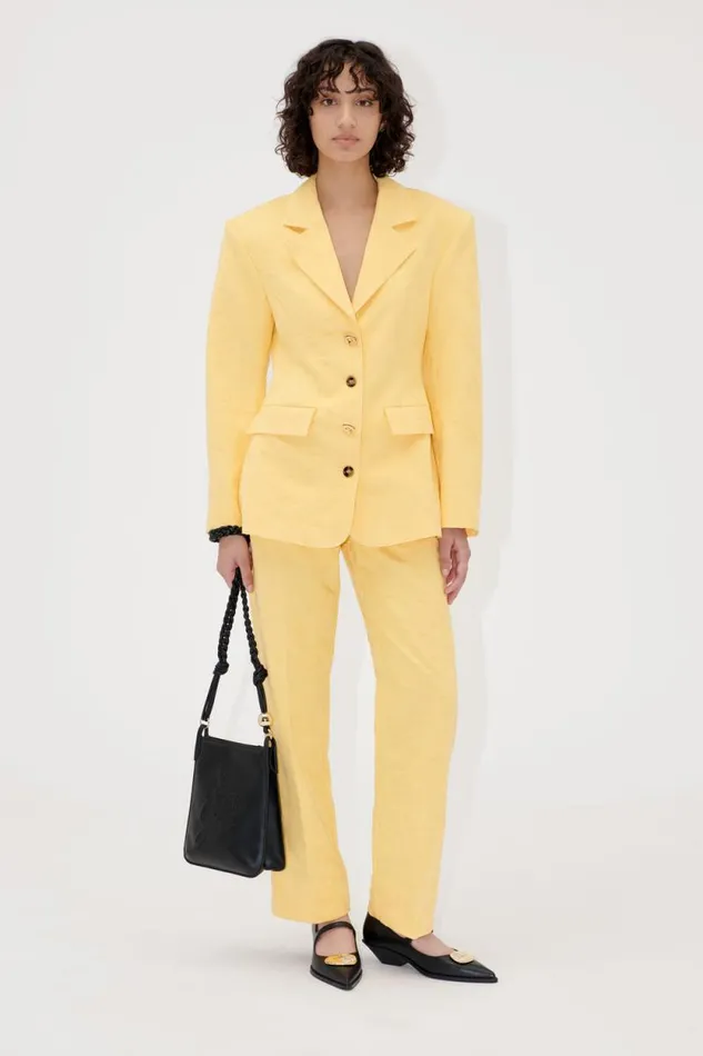 Stine Goya Pants Straight Tailored Pants 8211 Mimosa 8211 Women