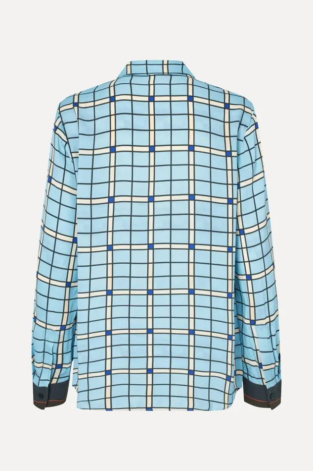 Stine Goya Tops and Shirts Long Sleeve Shirt 8211 Window Check 8211 Women