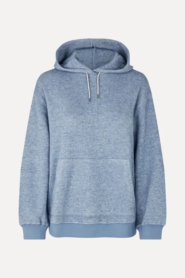 Stine Goya Tops and Shirts Oversize Casual Hoodie 8211 Infinity Blue 8211 Women
