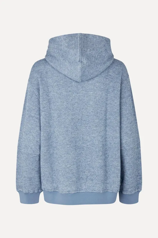 Stine Goya Tops and Shirts Oversize Casual Hoodie 8211 Infinity Blue 8211 Women