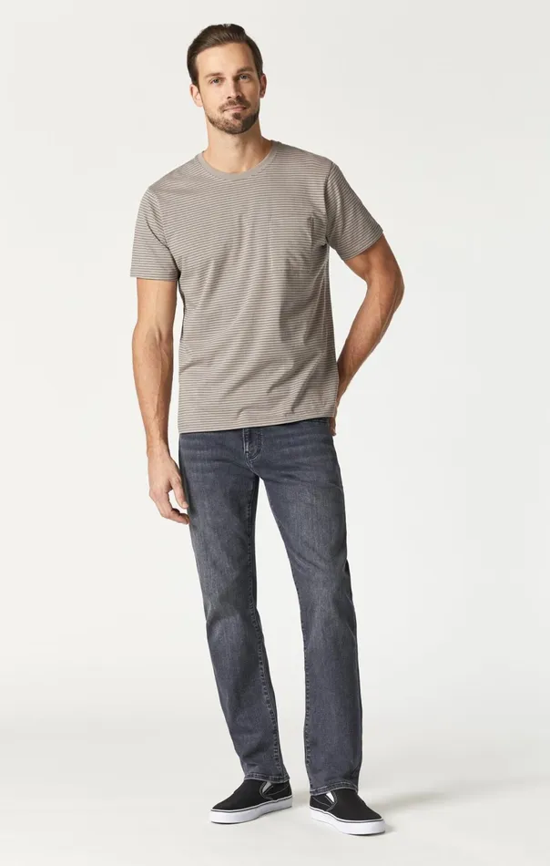 Striped TShirt In Moon Rock Men Mavi Jeans TShirts