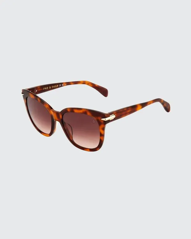 Sunglasses Women Rag and Bone Darcy Havana