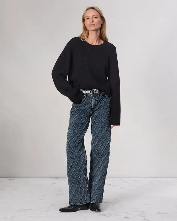 Sweaters and Sweatshirts Women Rag and Bone Maud Cashmere Sweater Black