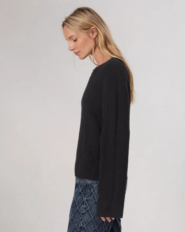 Sweaters and Sweatshirts Women Rag and Bone Maud Cashmere Sweater Black