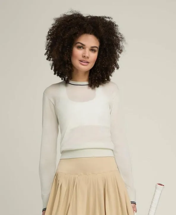 Sweaters Women Wilson Bennett Slim Sweater Stone
