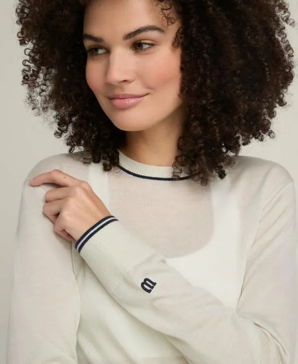 Sweaters Women Wilson Bennett Slim Sweater Stone