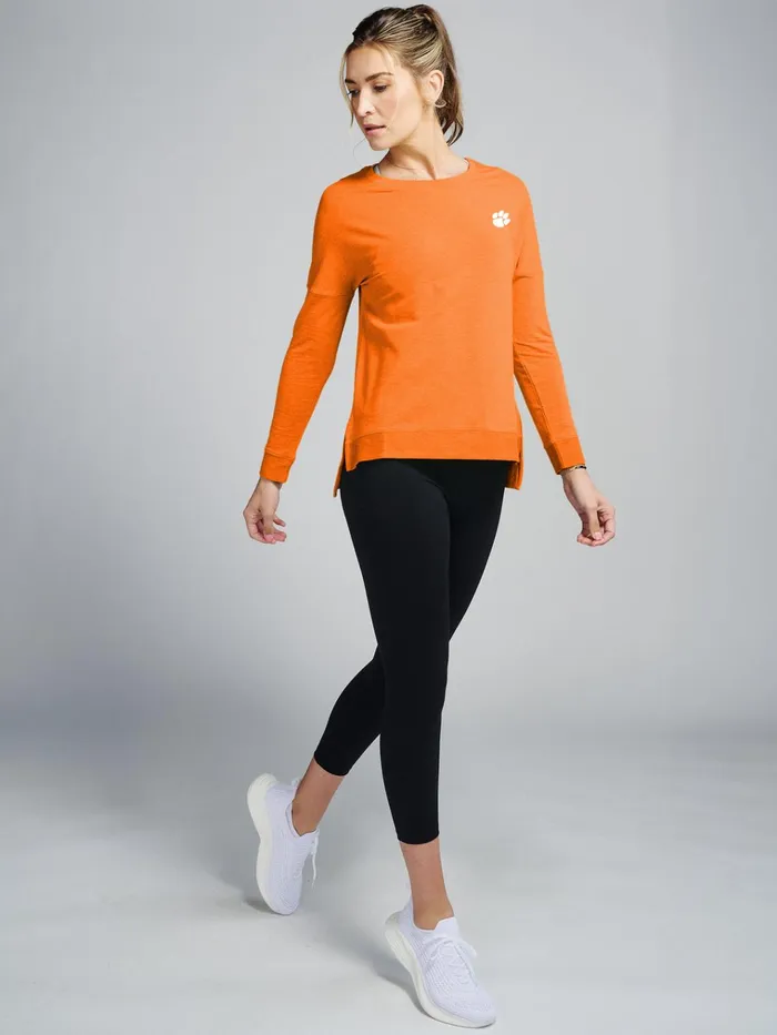 Sweatshirts Hoodies Women Tasc Performance Riverwalk Sweatshirt 8211 Clemson