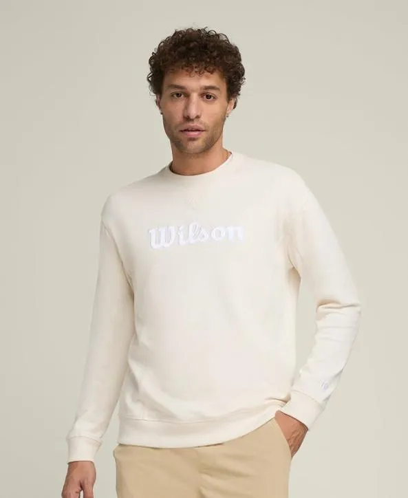 Sweatshirts Men Wilson Parkside Crew Sandrift