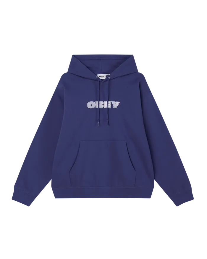 SWEATSHIRTS OBEY Clothing Men ACCESS PULLOVER Skipper Blue