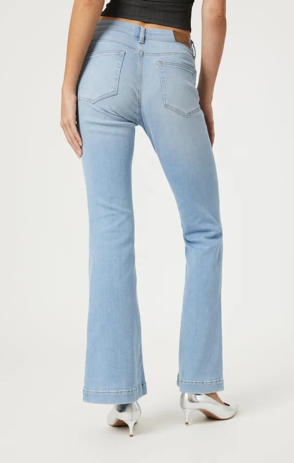 Sydney Flare In Bleach Feather Blue Women Mavi Jeans Denim Sydney Flare In Bleach Feather Blue Women Mavi Jeans Denim