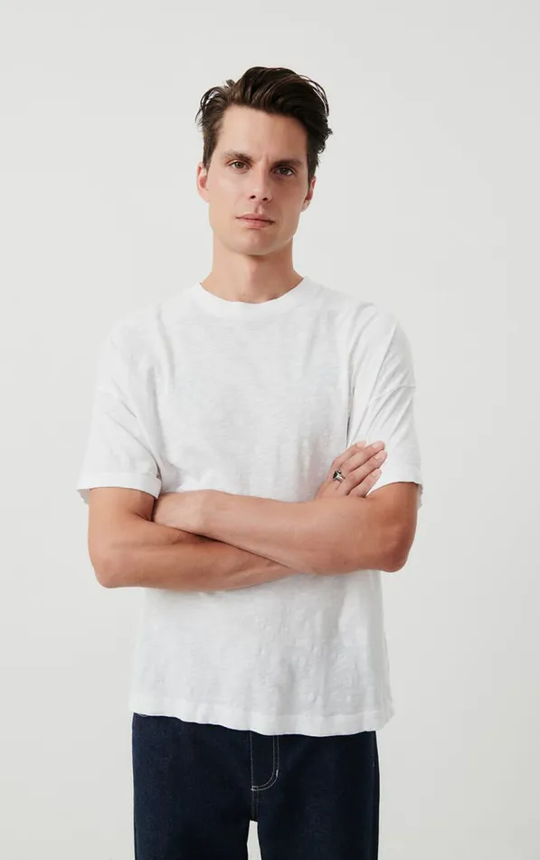 TShirt Bysapick White Men American Vintage Short Sleeve TShirts
