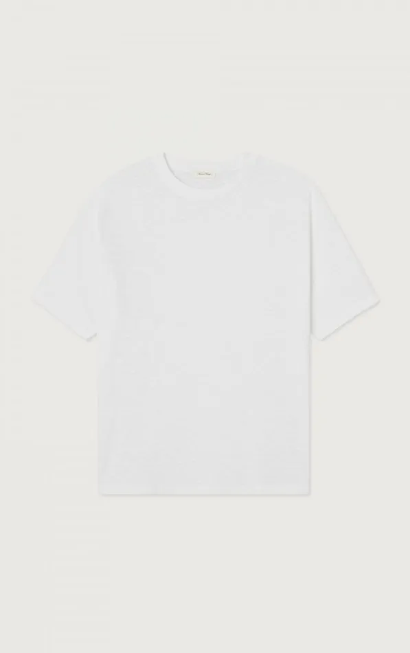 TShirt Bysapick White Men American Vintage Short Sleeve TShirts