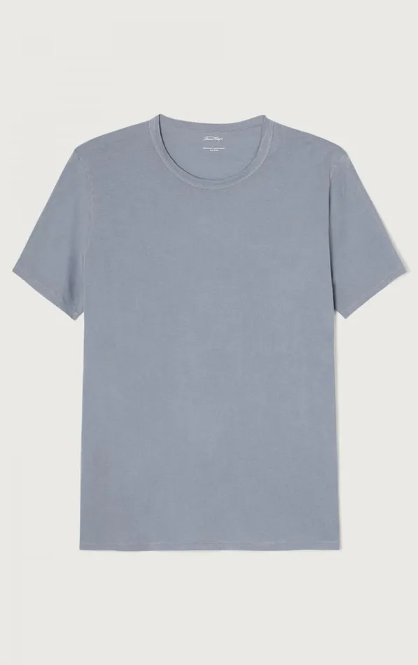 TShirt Devon Vintage Blue Grey Men American Vintage Short Sleeve TShirts TShirt Devon Vintage Blue Grey Men American Vintage Short Sleeve TShirts
