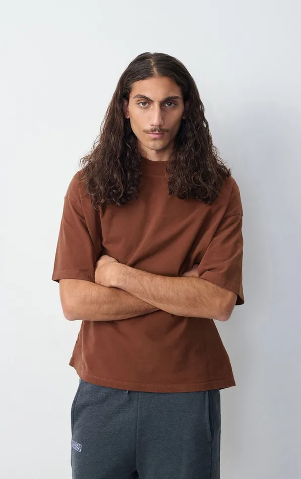TShirt Fazy Vintage Chocolate Men American Vintage Short Sleeve TShirts