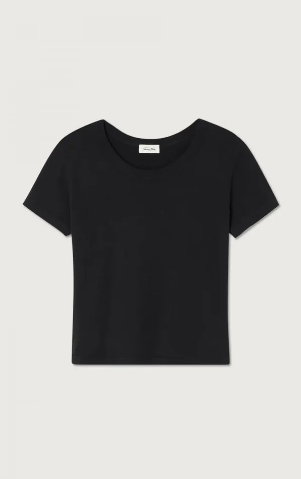 TShirt Gamipy Black Women American Vintage Short Sleeve TShirts