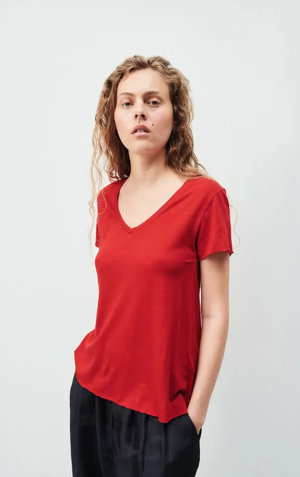 TShirt Jacksonville Vintage Poppy Women American Vintage Short Sleeve TShirts TShirt Jacksonville Vintage Poppy Women American Vintage Short Sleeve TShirts
