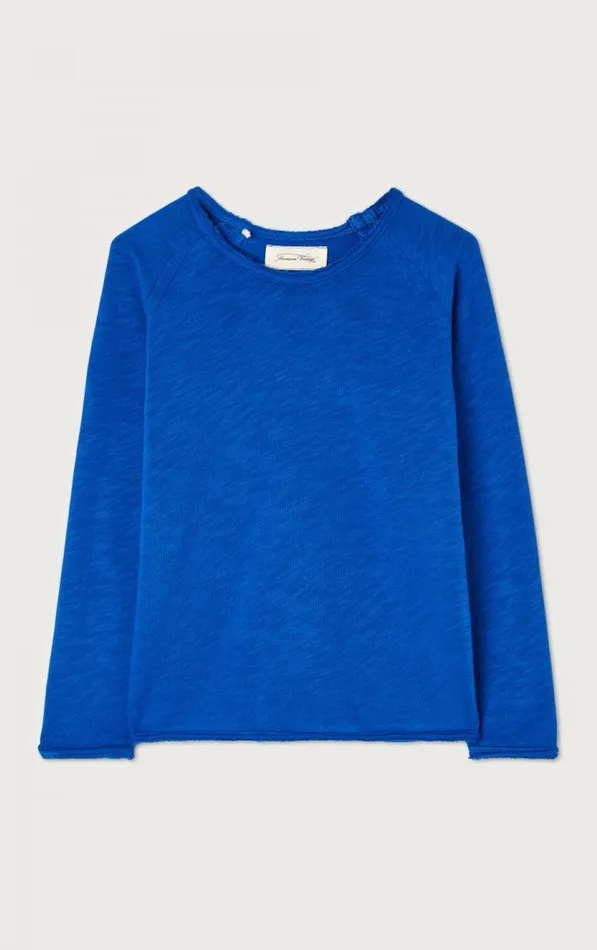 TShirt Sonoma Prussian Blue Vintage Kids American Vintage Long Sleeve TShirts