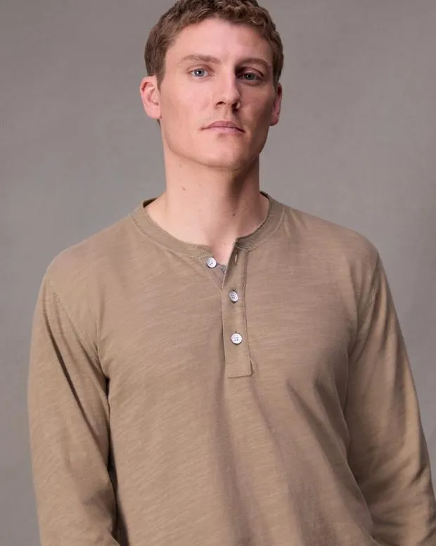 TShirts and Henleys Men Rag and Bone Classic Flame Henley Desert