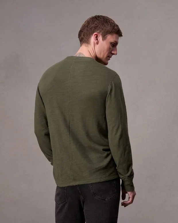 TShirts and Henleys Men Rag and Bone Classic Flame Henley Forest Green