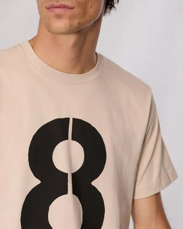 TShirts and Henleys Men Rag and Bone Rb Number 8 TShirt Washed Light Tan