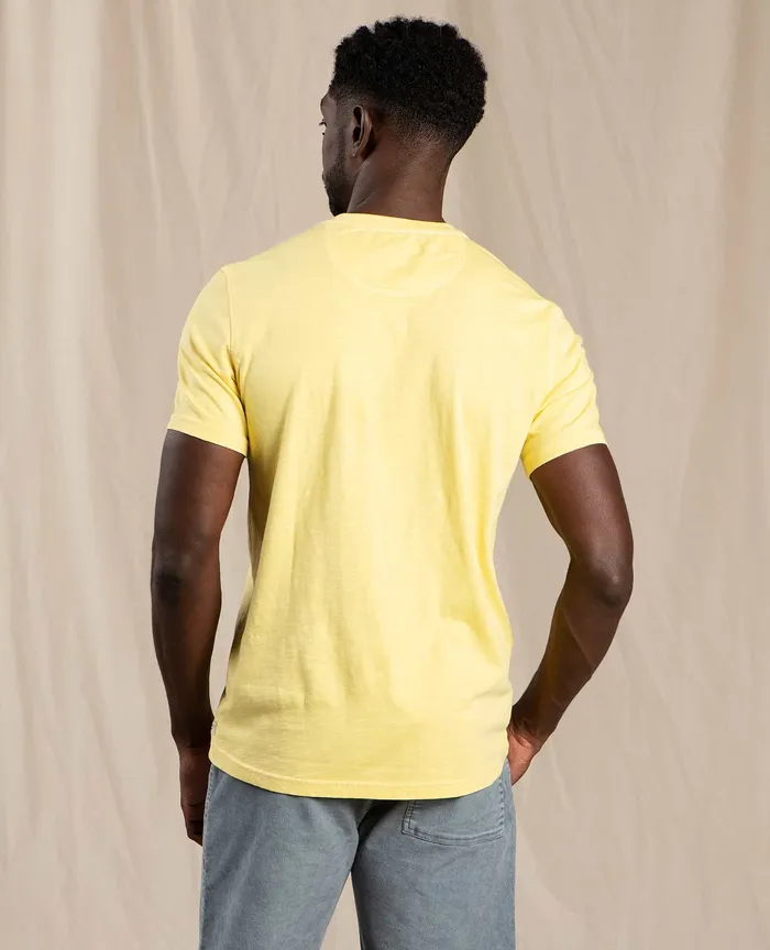 TShirts ToadandCo Men8217s Men8217s Primo Short Sleeve Henley Butter