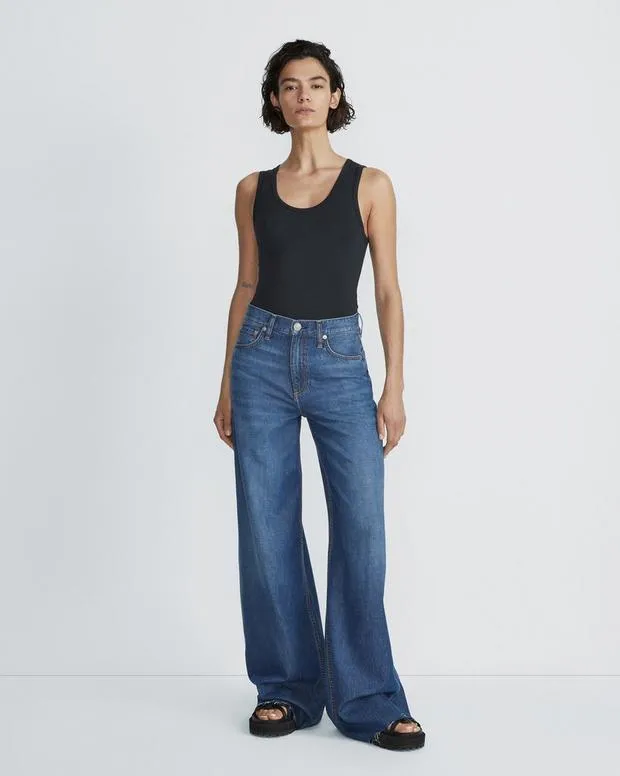 TShirts Women Rag and Bone Luca Tank Black