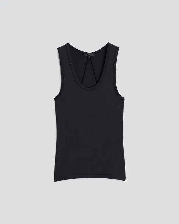 TShirts Women Rag and Bone Luca Tank Black