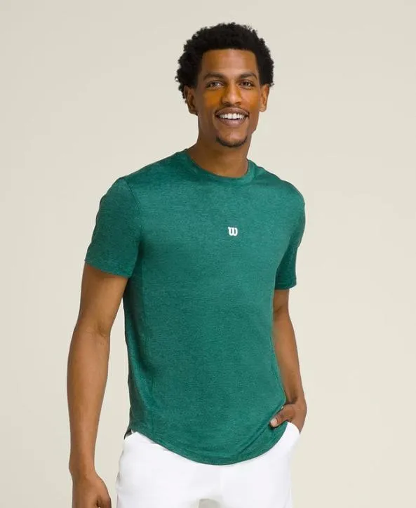 Tanks and TShirts Men Wilson Everyday Performance Tee Field Green