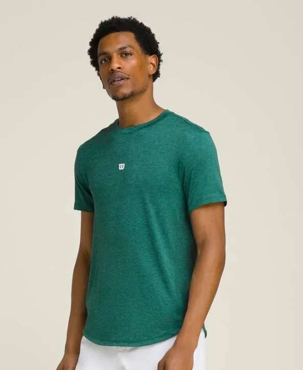 Tanks and TShirts Men Wilson Everyday Performance Tee Field Green Tanks and TShirts Men Wilson Everyday Performance Tee Field Green