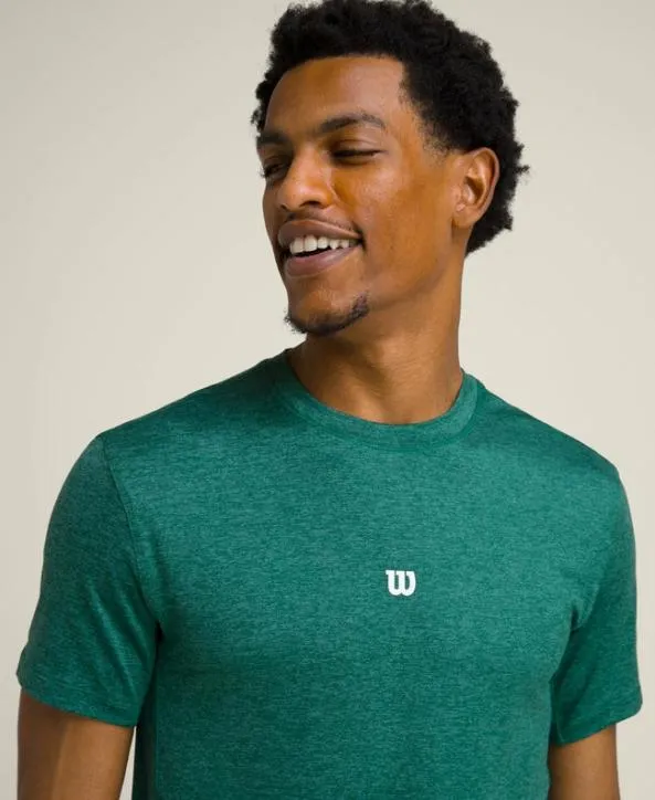 Tanks and TShirts Men Wilson Everyday Performance Tee Field Green Tanks and TShirts Men Wilson Everyday Performance Tee Field Green