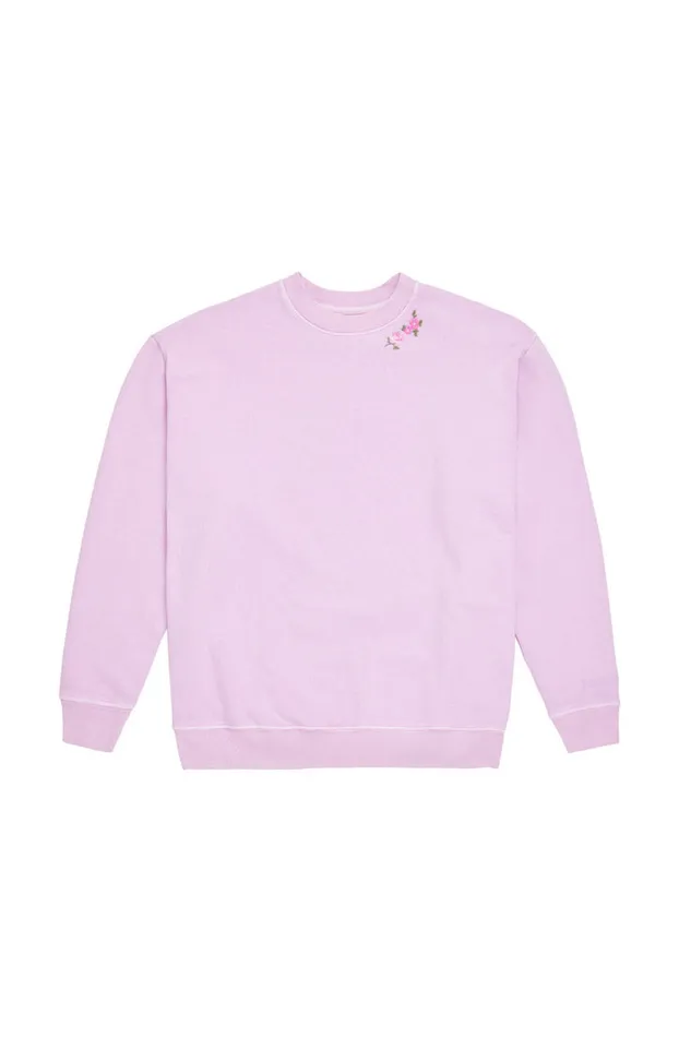 Tees and Fleece Women LoveShackFancy Palo Pullover Lavender Mist