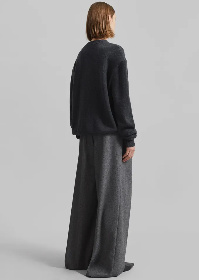 The Frankie Shop Bottoms Aminah Trousers 8211 Grey 8211 Women