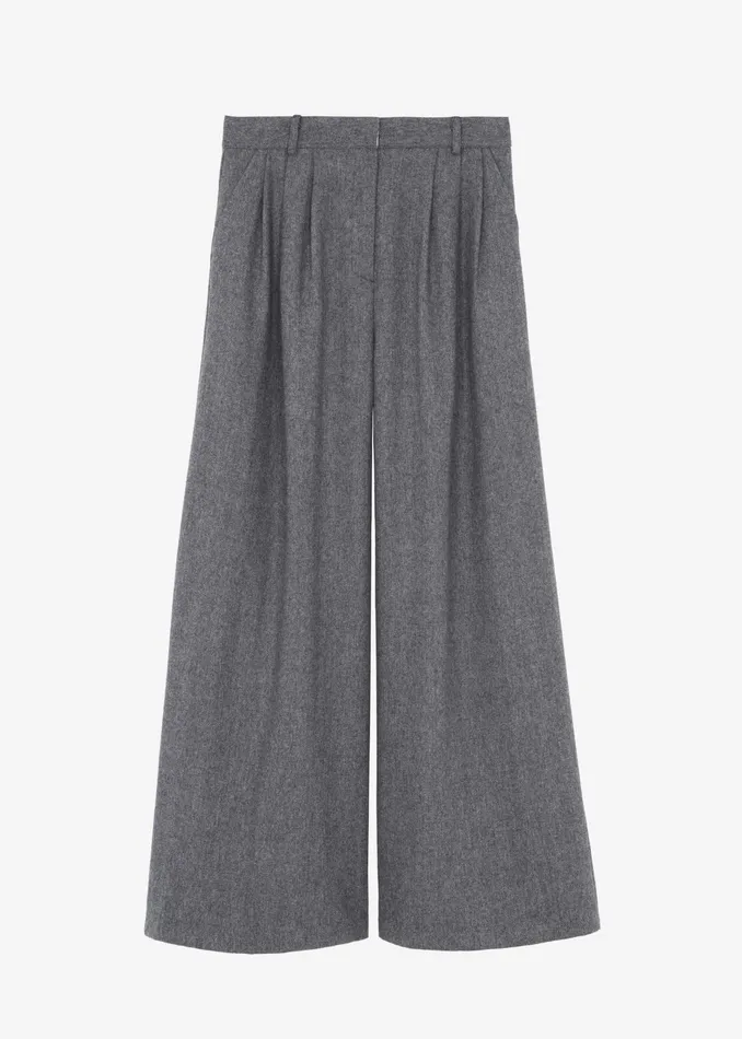 The Frankie Shop Bottoms Aminah Trousers 8211 Grey 8211 Women