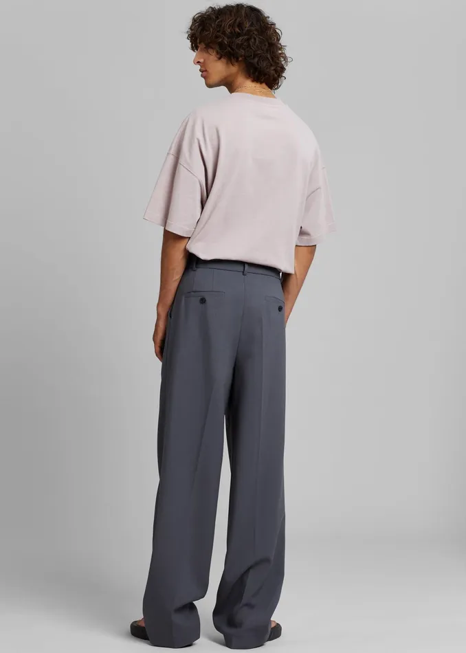The Frankie Shop Bottoms Beo Suit Pants 8211 Charcoal 8211 Men