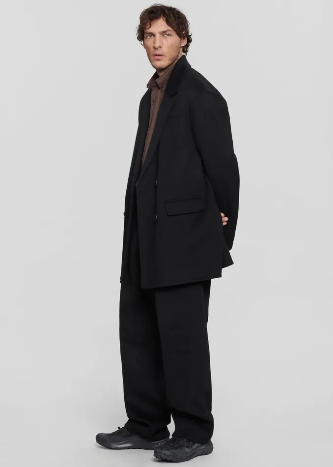 The Frankie Shop Bottoms Beo Wool Suit Pants 8211 Black 8211 Men