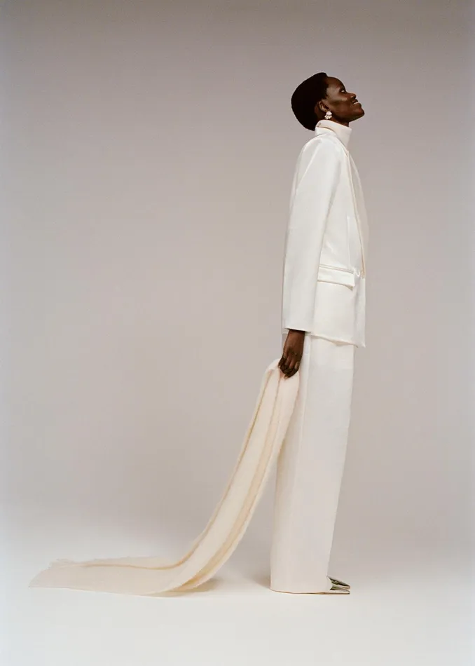 The Frankie Shop Bottoms Elvira Pleated Trousers 8211 Ivory 8211 Women