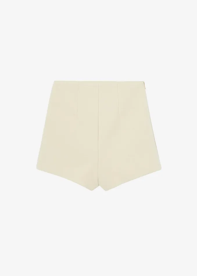 The Frankie Shop Bottoms Mira Hot Pants 8211 Cream 8211 Women