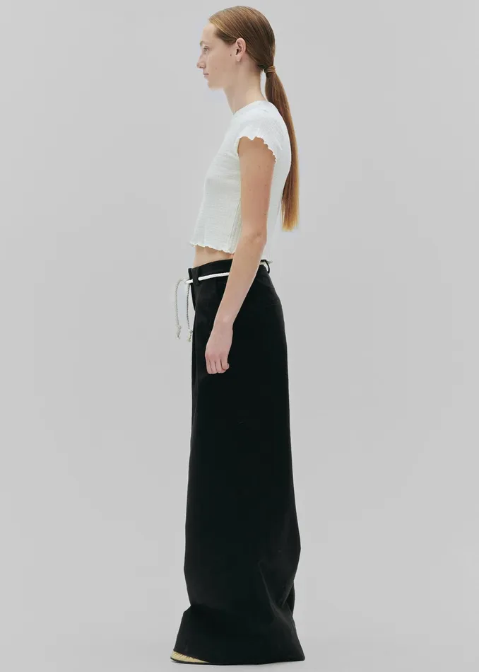 The Frankie Shop Bottoms The Garment Cassano Wide Pants 8211 Black 8211 Women
