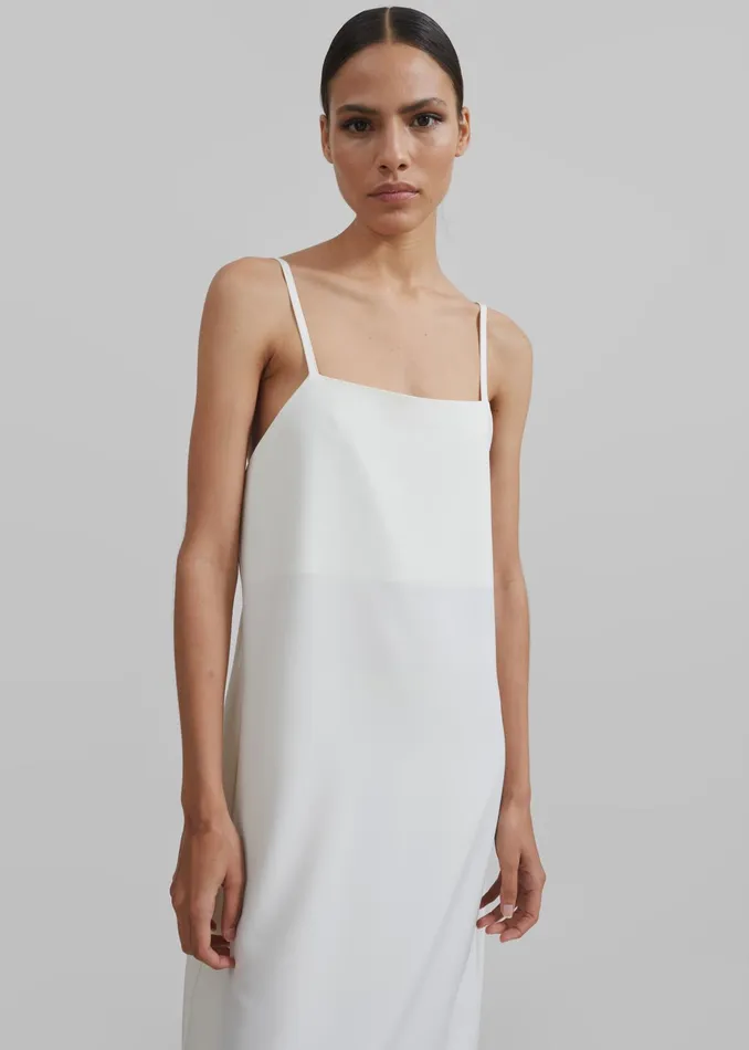The Frankie Shop Dresses Aletta Midi Dress 8211 Ivory 8211 Women