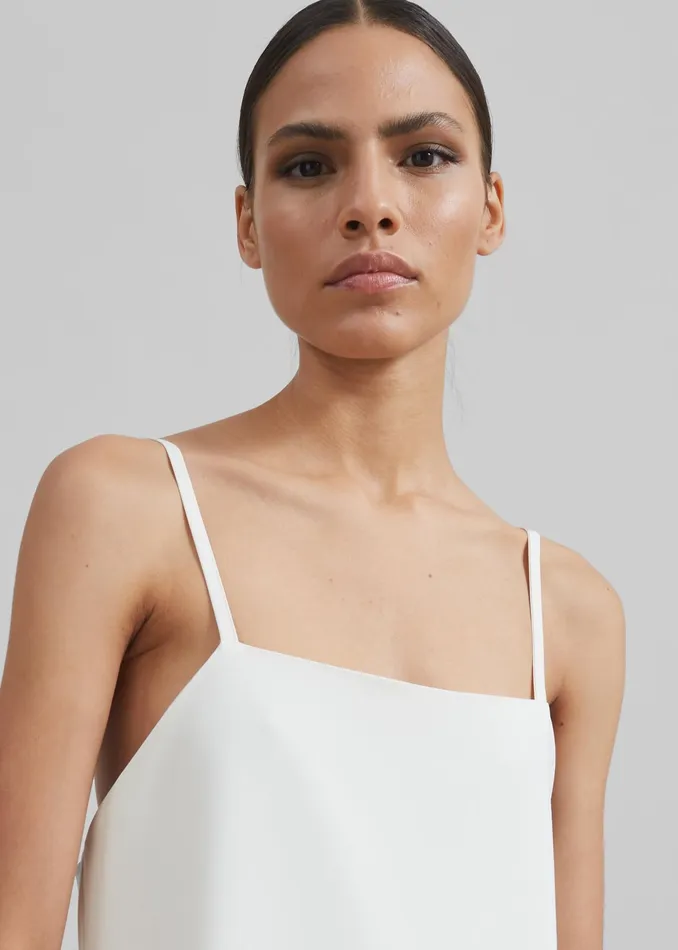 The Frankie Shop Dresses Aletta Midi Dress 8211 Ivory 8211 Women