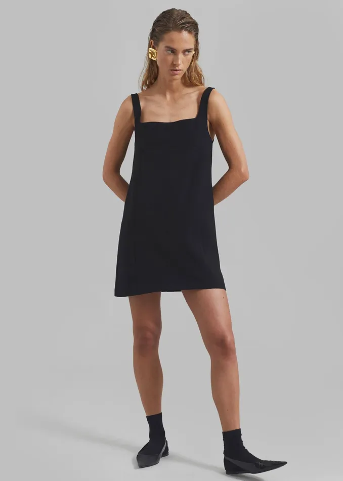 The Frankie Shop Dresses May Mini Dress 8211 Black 8211 Women