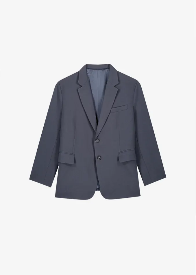 The Frankie Shop Outerwear Beo Blazer 8211 Charcoal 8211 Men