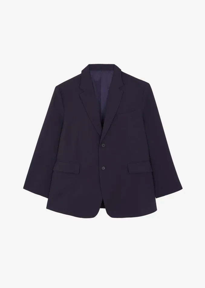 The Frankie Shop Outerwear Beo Blazer 8211 Purple 8211 Men