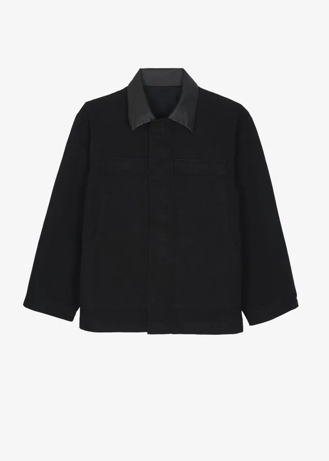 The Frankie Shop Outerwear Pelso Barn Jacket 8211 Black 8211 Women