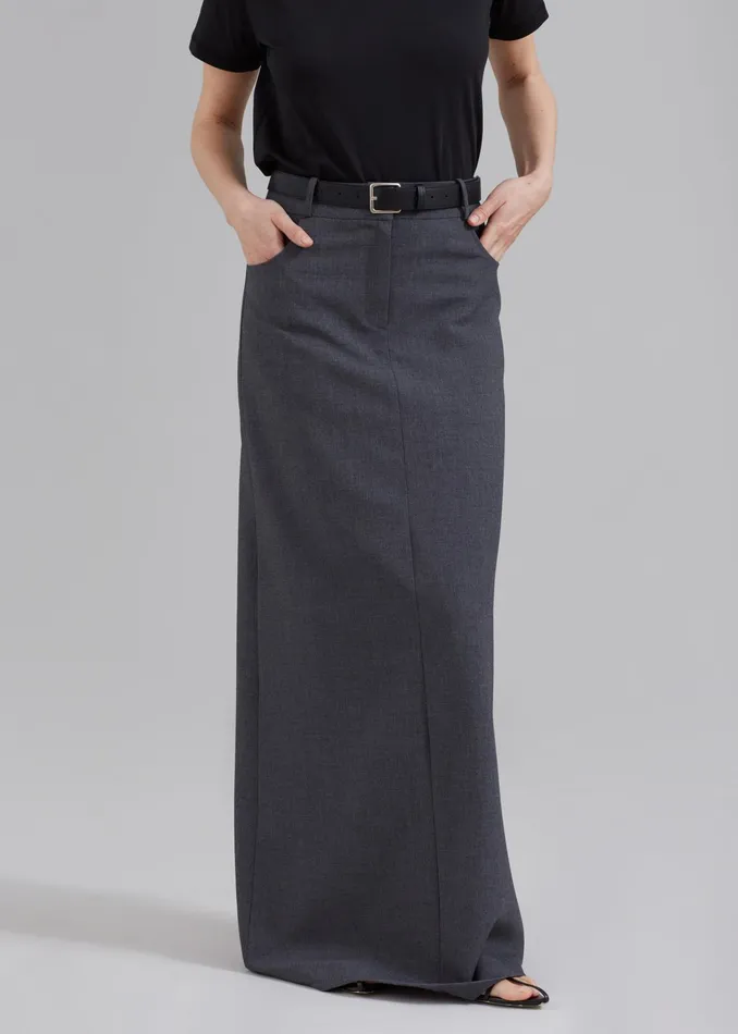 The Frankie Shop Toni Leather Belt 8211 Black 8211 Women
