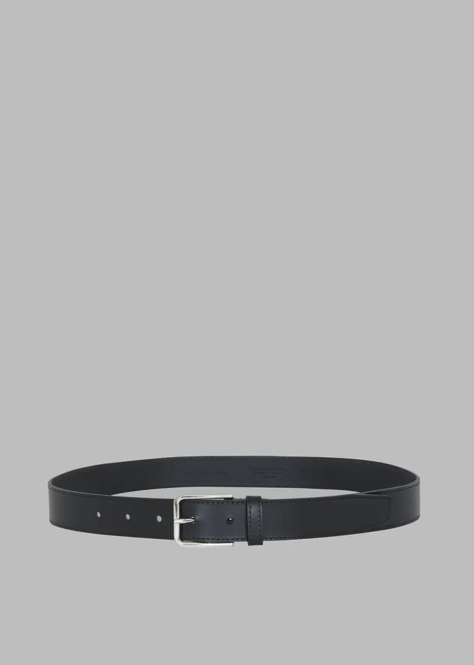The Frankie Shop Toni Leather Belt 8211 Black 8211 Women