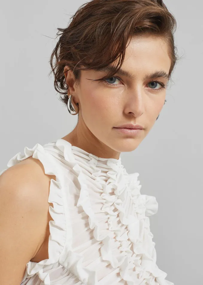 The Frankie Shop Tops Beaufille Vera Blouse 8211 White 8211 Women
