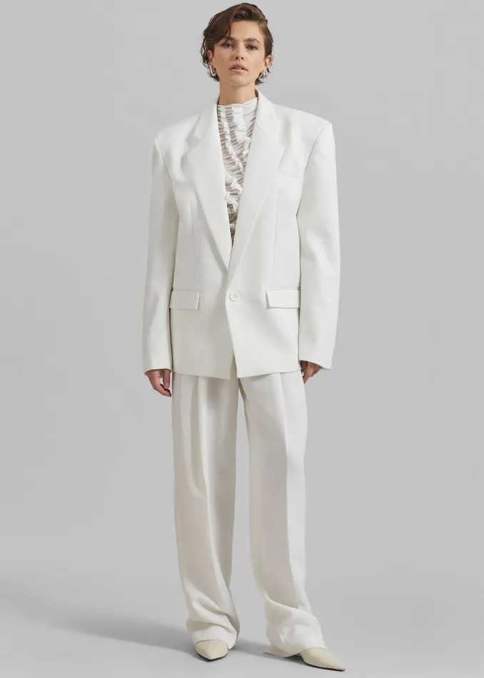 The Frankie Shop Tops Beaufille Vera Blouse 8211 White 8211 Women